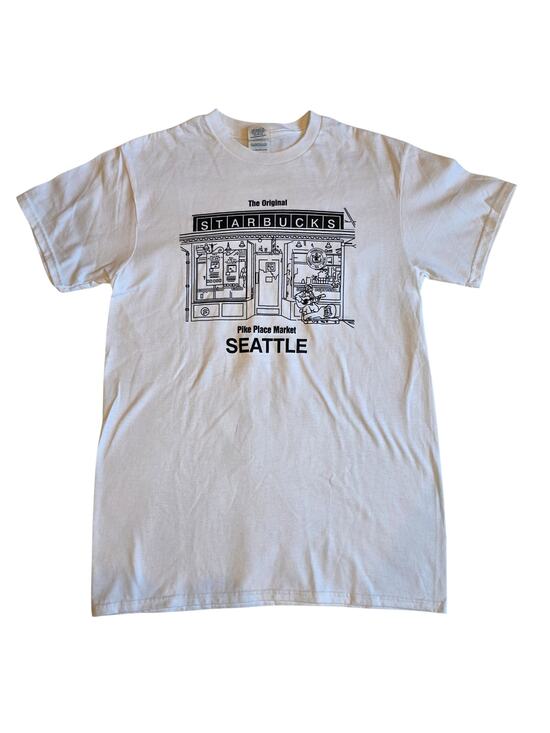 Starbucks Other - Vintage The Original Starbucks Pike Place Market Seattle T-Shirt Small